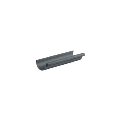Dachrinne Aluminium grau 200 cm