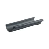Dachrinne Aluminium halbrund anthrazit 200 cm