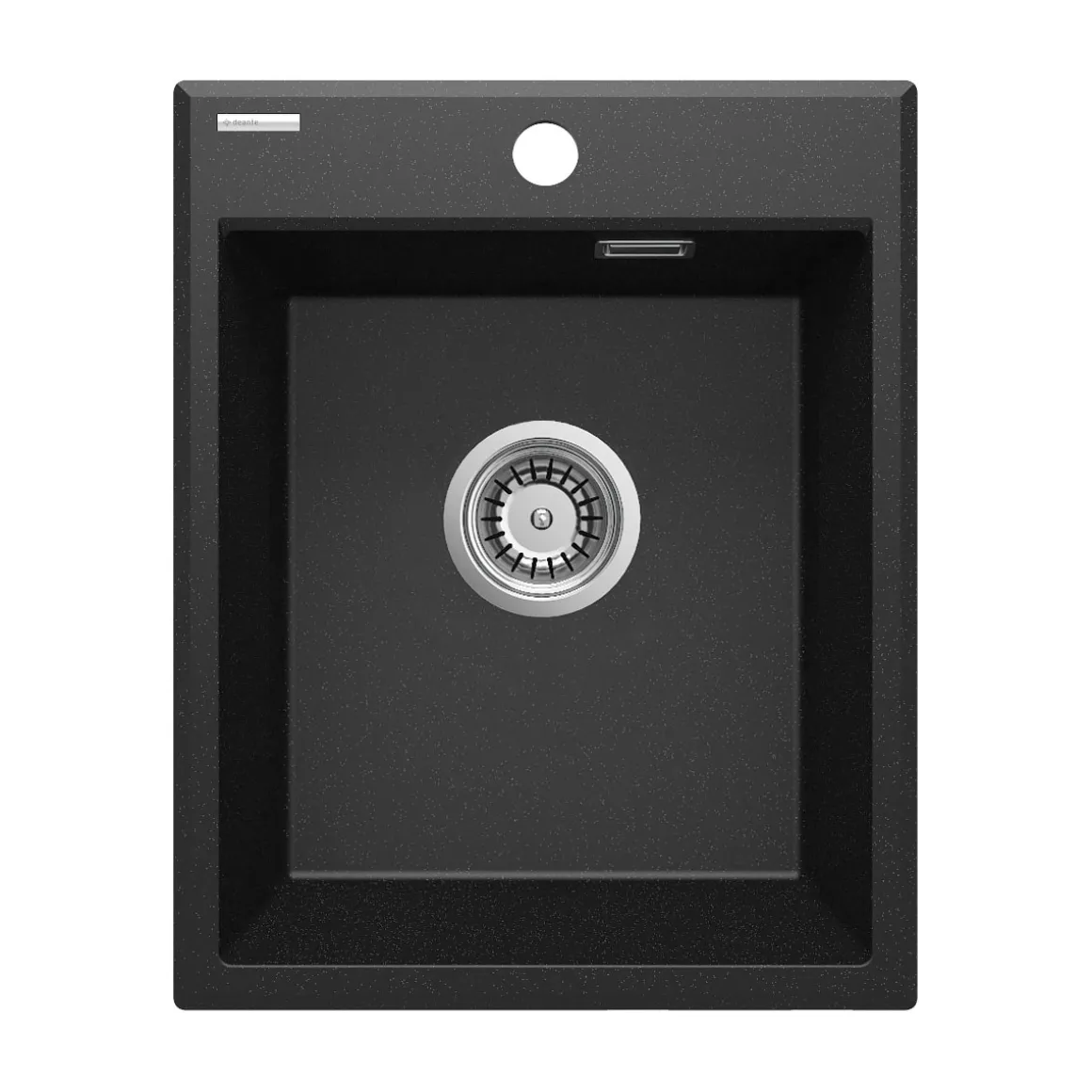 deante 1 Becken Granitspüle ERIDAN ohne Abtropffläch graphit metallic