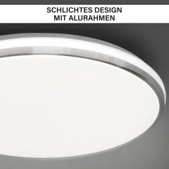 Decken- und Wandleuchte SHINING FRAME LED ALU 18W