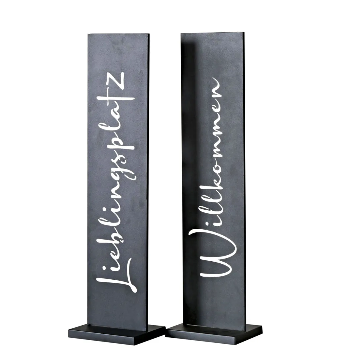 Dekoaufstseller Cartello LxBxH 20 x 15 x 77 cm sortiert