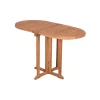 deVries Balkontisch Woodie 120 x 60 cm