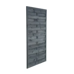 Dichtzaum 90 x 180 cm glatt Kiefer dunkel- grau gebeizt