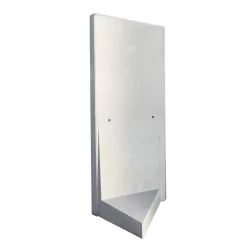 Diephaus L-Stein-Ecke bewehrt 90 205 x 100 cm zweiteilig