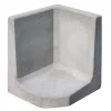 Diephaus L-Stein-Ecke grau 60 x 50 x 50 x 7 cm