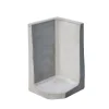 Diephaus L-Stein-Ecke grau 80 x 40 x 40 x 7 cm