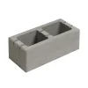 Diephaus Mauerstein Straight Quarz mit Glimmer 45 x 22,5 x 16,5 cm