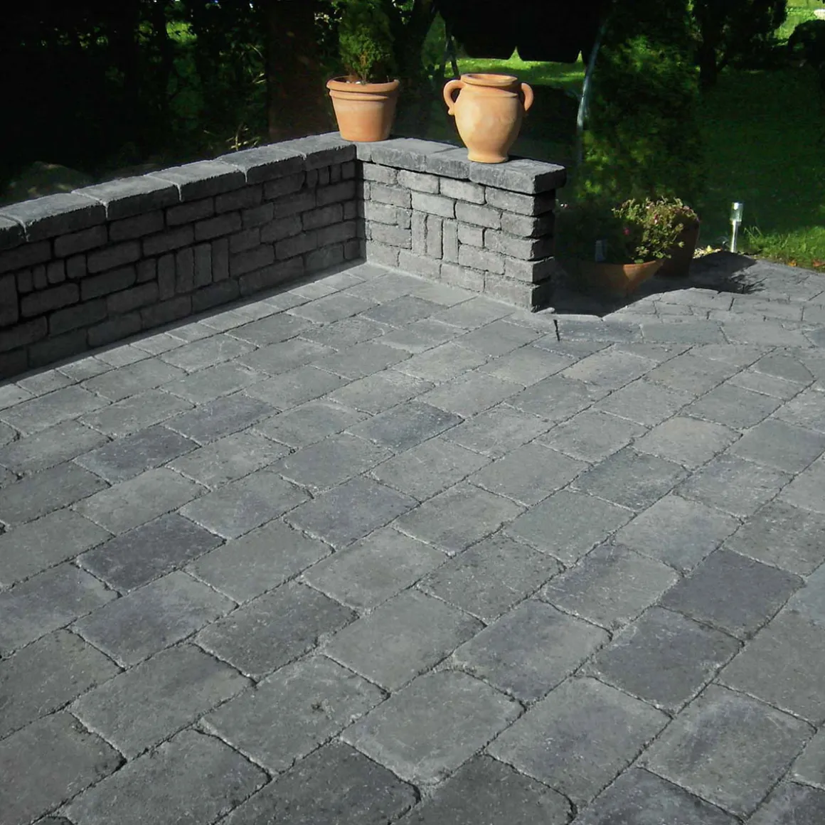 Diephaus Pflaster Antik Basalt 28 x 21 x 7 cm 0,94 m2 pro Lage