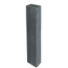 Diephaus Rechteck-Palaside anthrazit 120 x 16,5 x 12 cm