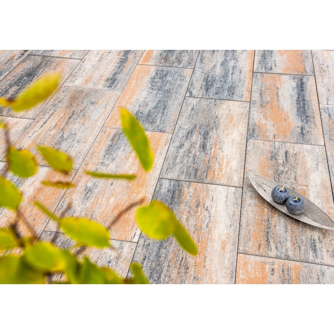 Diephaus Terrassenplatte No 1 Parasol Muschelkalk 80 x 40 x 5 cm