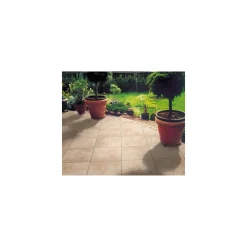 Diephaus Terrassenplatte Ocker-Gelb-Rose 40 x 40 x 4 cm