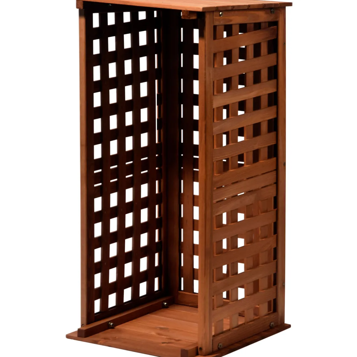 dobar Kaminholzregal braun 39 x 85 x 39 cm