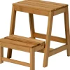 dobar Klapphocker 53/39 x 38 x 45 cm natur