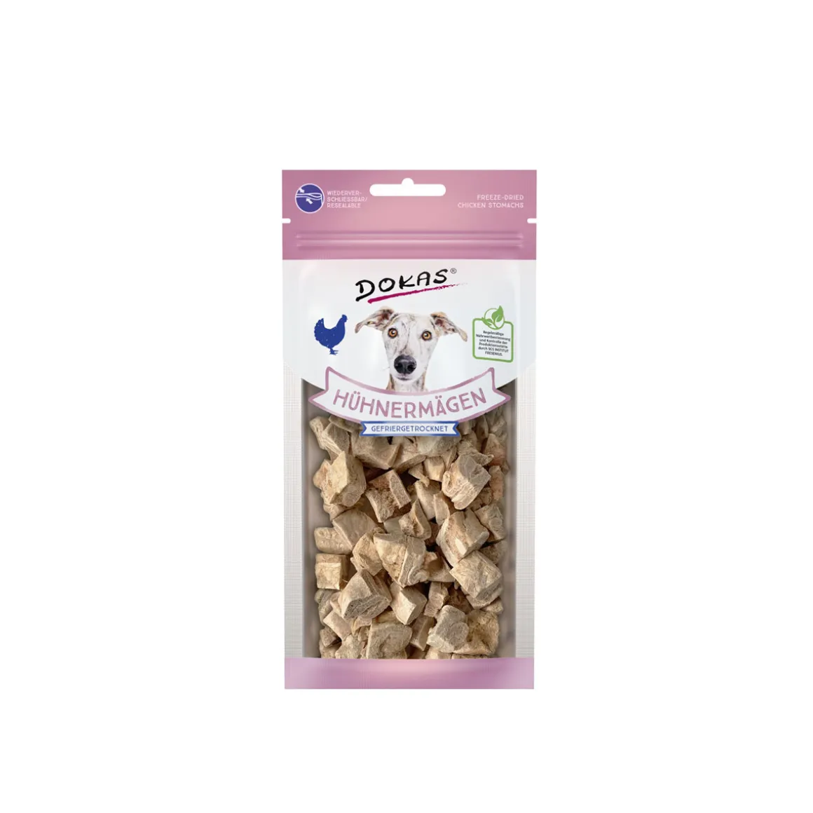 Dokas Hühnermägen gefriergetrocknet 22g