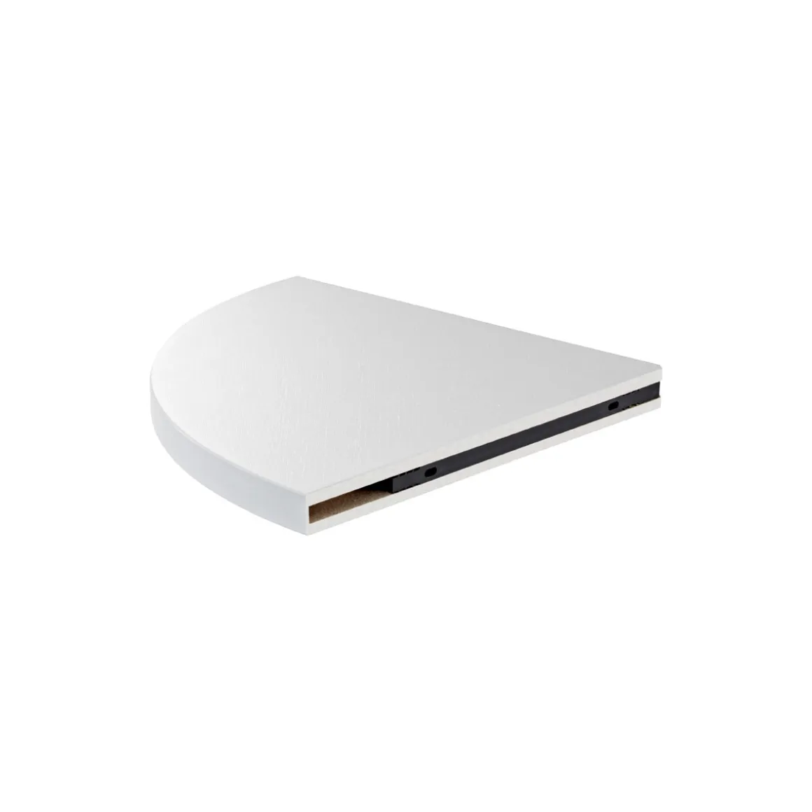 Dolle Design-Eckboden 300 x 300 x 22 mm Esche