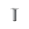 Dolle Möbelfuß Pop Durchmesser 3 x 10 cm silber