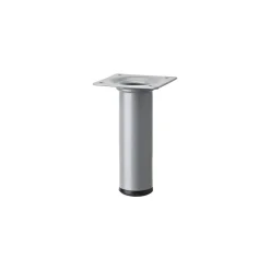 Dolle Möbelfuß Pop Durchmesser 3 x 10 cm silber