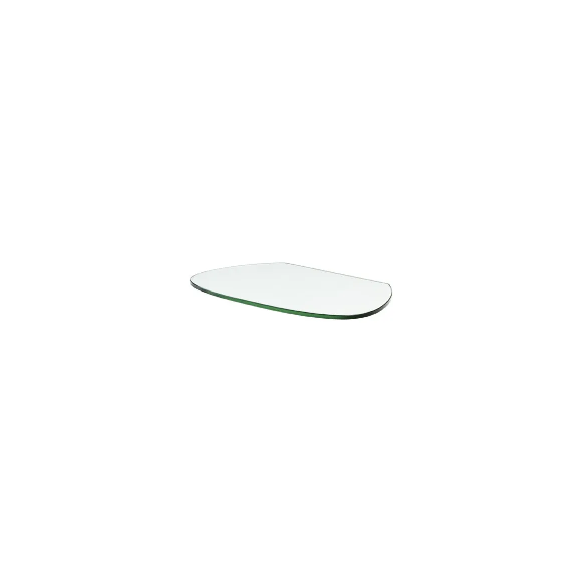 Dolle Regalboden Glassline 40 x 23 x 1 cm peach