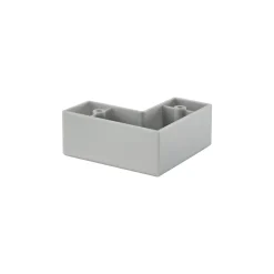 Dolle Sockelgleiter 60 x 60 x 25 mm grau