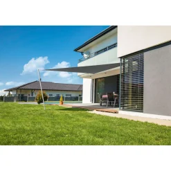 Dreieck-Segel Cannes 5 x 5 x 5 m anthrazit