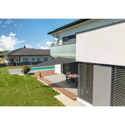 Dreieck-Segel Cannes 5 x 5 x 5 m anthrazit