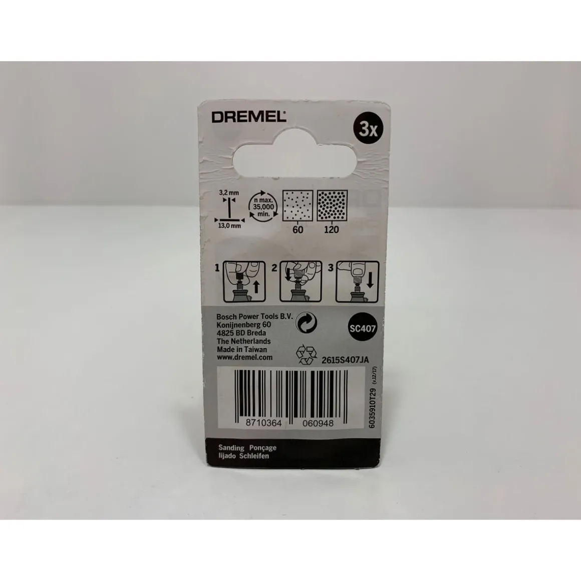 Dremel EZ Speedclic SC407 Aufspanndorn 13,0 mm