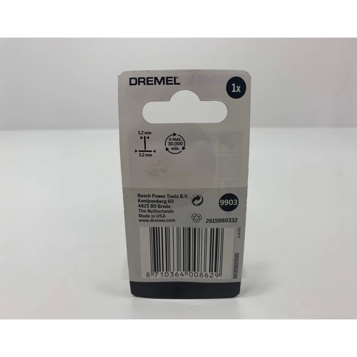 Dremel Wolfram-Karbid-Fräser Durchmesser 3,2 mm