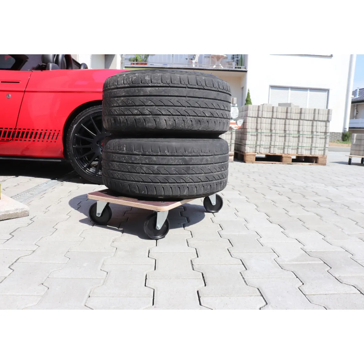 Dörner + Helmer Transportroller "Massiv Pro" 590x390 mm