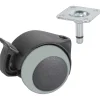 Dörner + Helmer Doppelrolle für empfindliche Böden mit Feststeller 50 mm