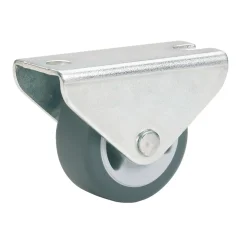 Dörner + Helmer Parkett-Bockrolle mit Gleitlager 50 x 19 mm