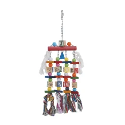 Dschungelspielzeug Cage Toy bunt 50 x 15 cm