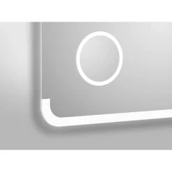DSK Design LED Lichtspiegel Silver Grace 80 x 60 cm