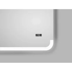 DSK Design LED Lichtspiegel Silver Grace 80 x 60 cm