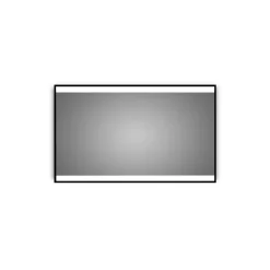 DSK Design LED Lichtspiegel Black Stark 120 x 70 cm