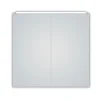 DSK Design LED Spiegelschrank Aluminio Vegas 70 x 50 cm
