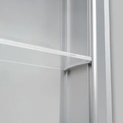 DSK Design LED Spiegelschrank Aluminio Vegas 70 x 50 cm