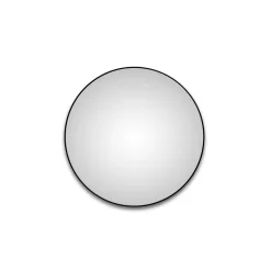 DSK Design Spiegel Silver Globo Black Dm 120 cm