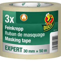 Duck Feinkrepp Expert 3 mm x 50 m 3 Stück