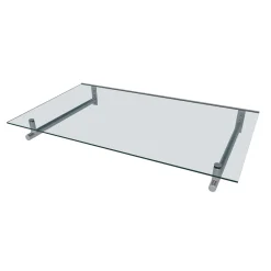 Durabil Edelstahl-Vordach HD 140 140 x 80 x 19,5 cm