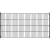 Durabil Einstab-Gittermatte anthrazit 200 x 100 cm