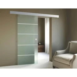 Durabil Glasschiebetür Stripes Soft Close 203,5 x 88 cm