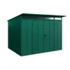 EcoStar Gerätehaus Elegant-PTyp 3RAL6005 2 flg