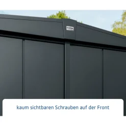EcoStar Gerätehaus Elegant-STyp 3RAL7016 2 flg