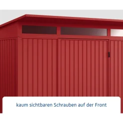 EcoStar Gerätehaus Trend-PTyp 2RAL3004 1 flg