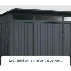 EcoStar Gerätehaus Trend-PTyp 2RAL7016 1 flg