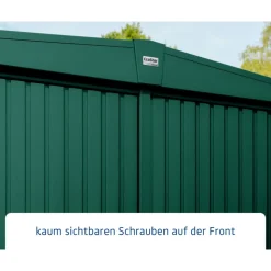 EcoStar Gerätehaus Trend-STyp 2RAL6005 2 flg