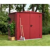 EcoStar Gerätehaus Trend-STyp 2RAL3004 2 flg