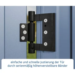 EcoStar Gerätehaus Trend-STyp 2RAL5014 1 flg