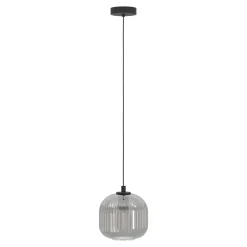 Eglo LED Pendelleuchte Mantunalle 1 schwarz