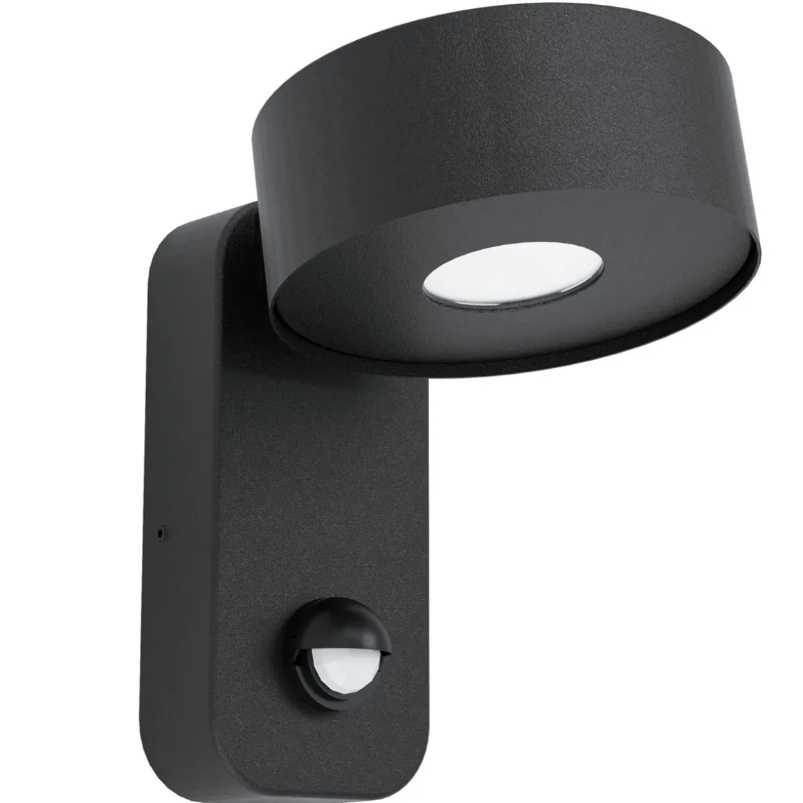 Eglo LED-Außenwandleuchte Palosco mit Sensor schwarz-weiß